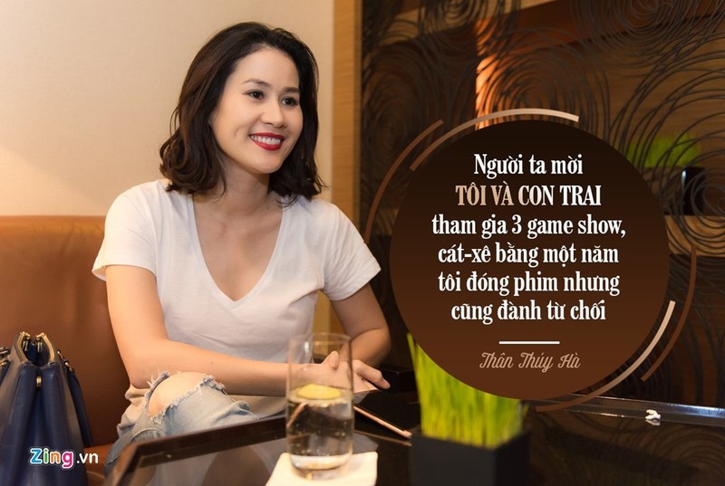 Than Thuy Ha: Tu choi gameshow du tien bang mot nam dong phim-Hinh-2